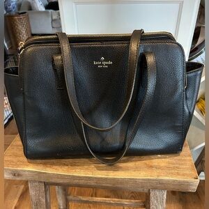 Kate spade Lydia grand street large tote satchel pebbled leather